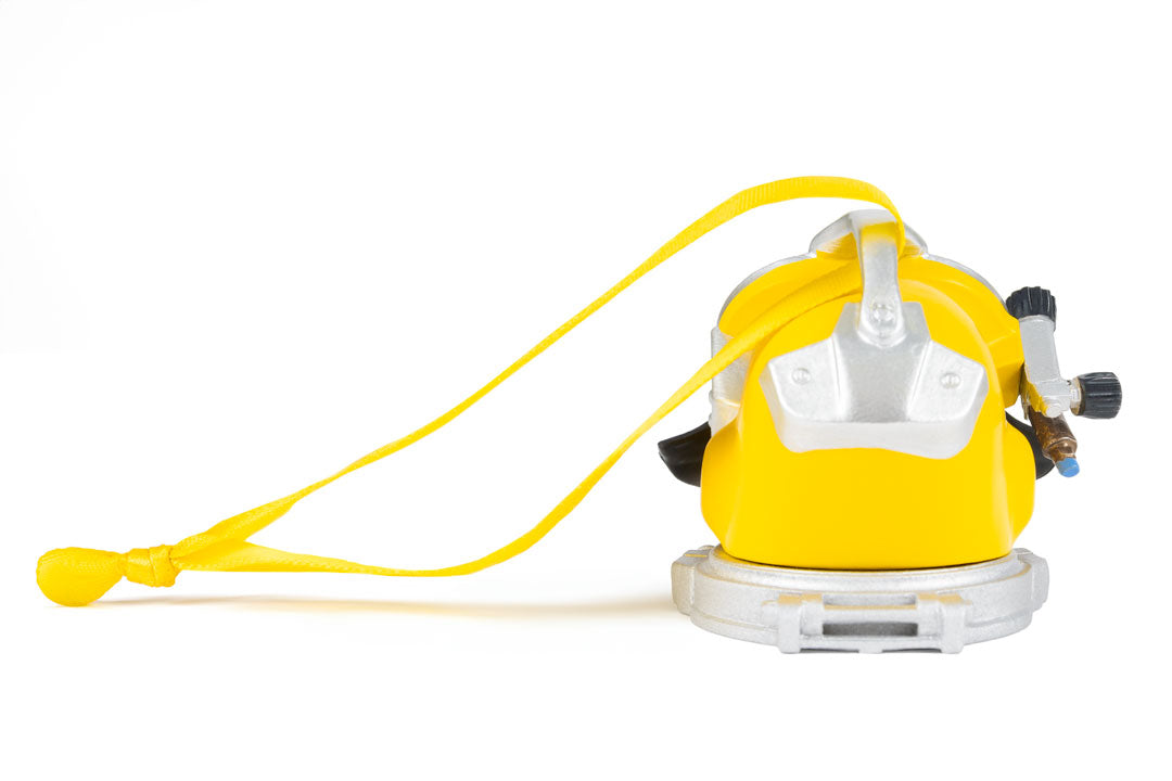 Yellow KM 37 Ornament