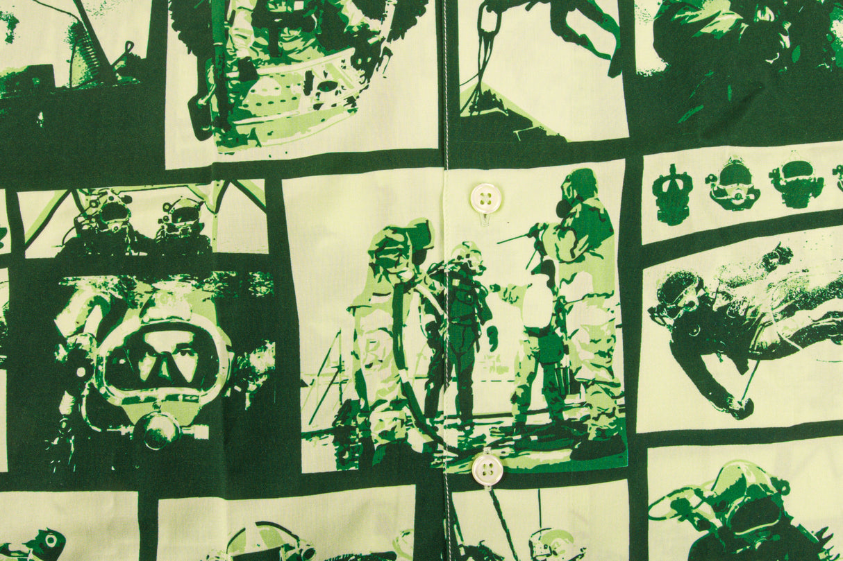 Working Diver Aloha Shirt
