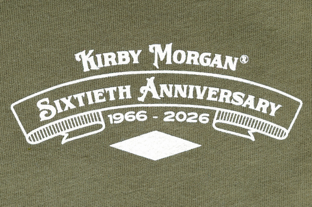 Kirby Morgan® 60th Anniversary T-Shirt