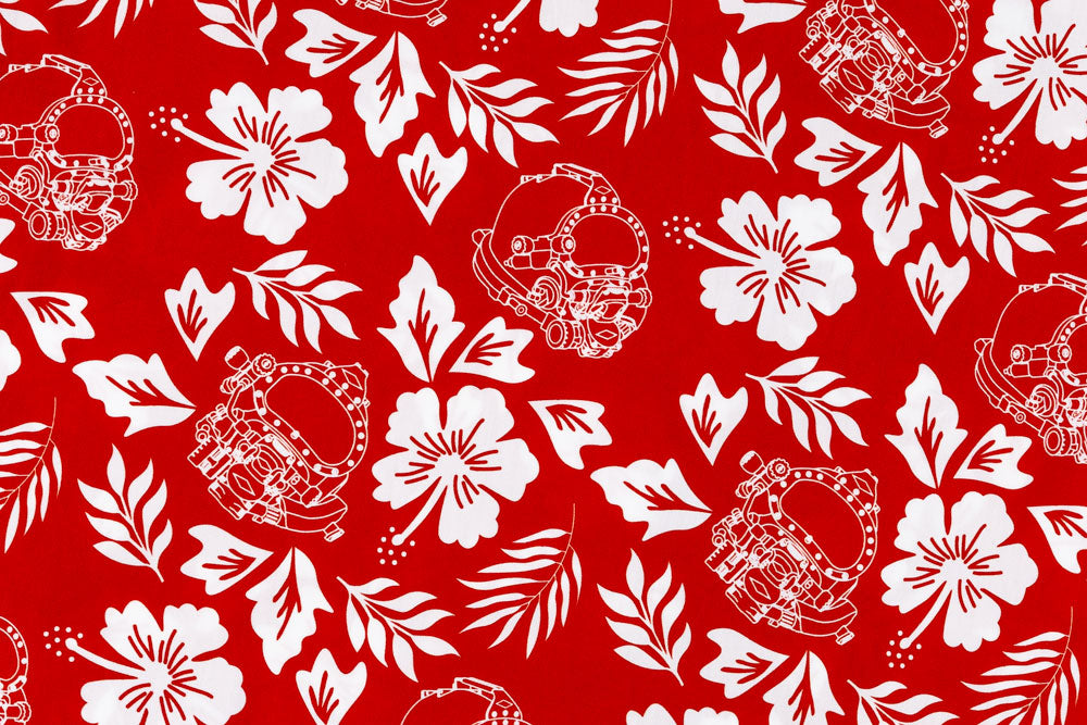 Diamond Diver Aloha Shirt