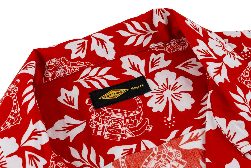 Diamond Diver Aloha Shirt