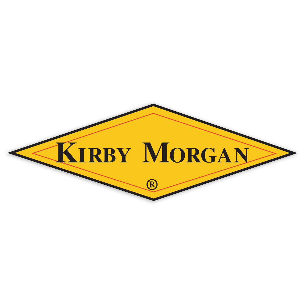 Kirby Morgan Diamond Logo Sticker