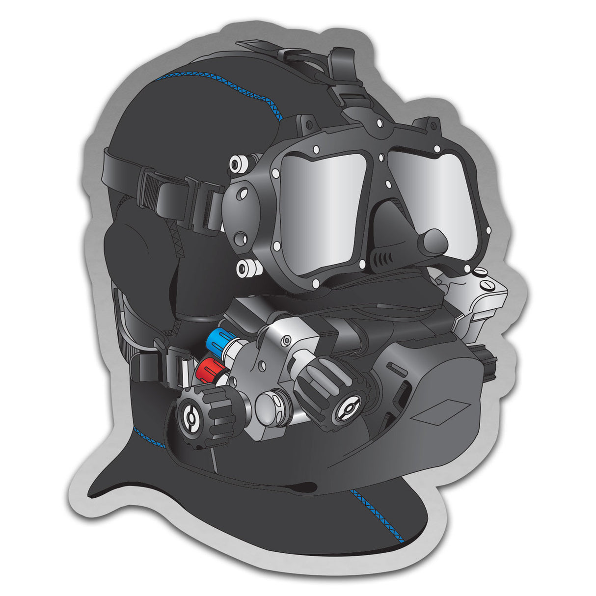 Surface Supplied MOD-1 Die Cut Sticker