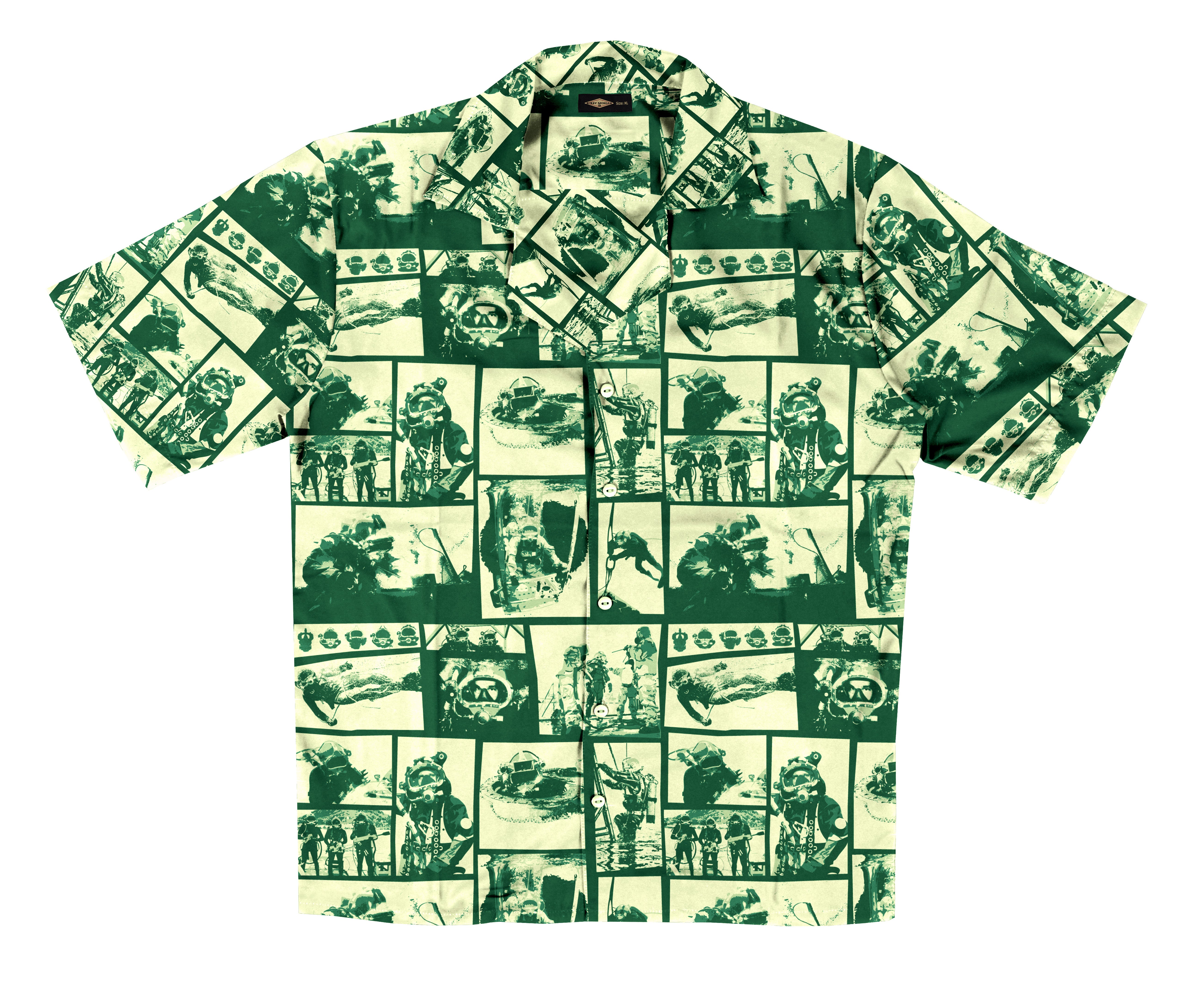 Green Working Diver Aloha Shirt – Kirby Morgan Apparel