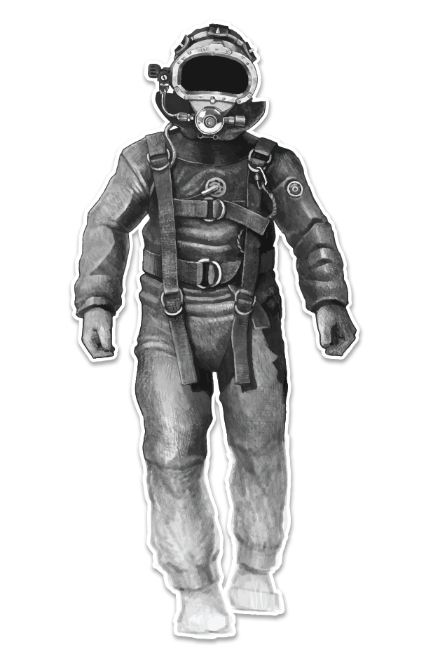 Bandmask® Diver Sticker