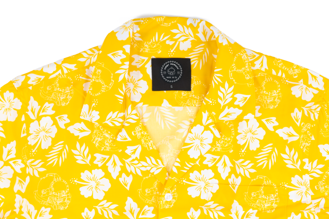 Diamond Diver Aloha Shirt