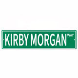 Kirby Morgan Way Street Sign