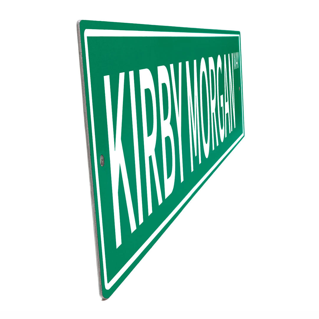 Kirby Morgan Way Street Sign