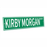 Kirby Morgan Way Street Sign
