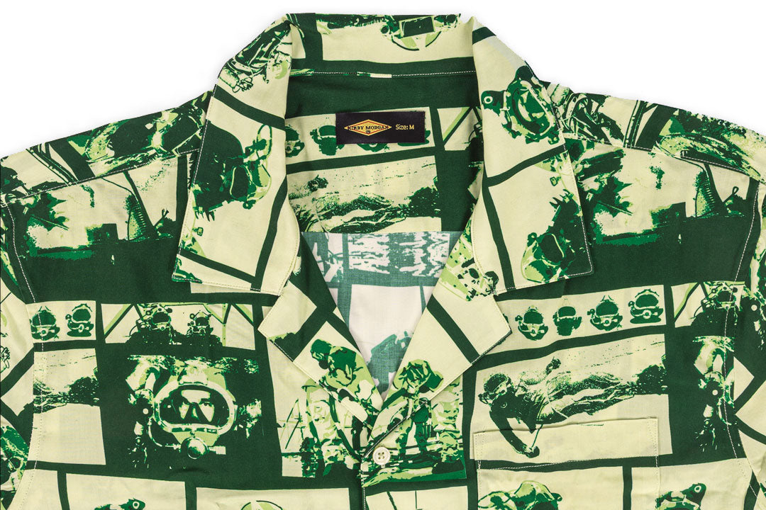 Green Working Diver Aloha Shirt – Kirby Morgan Apparel