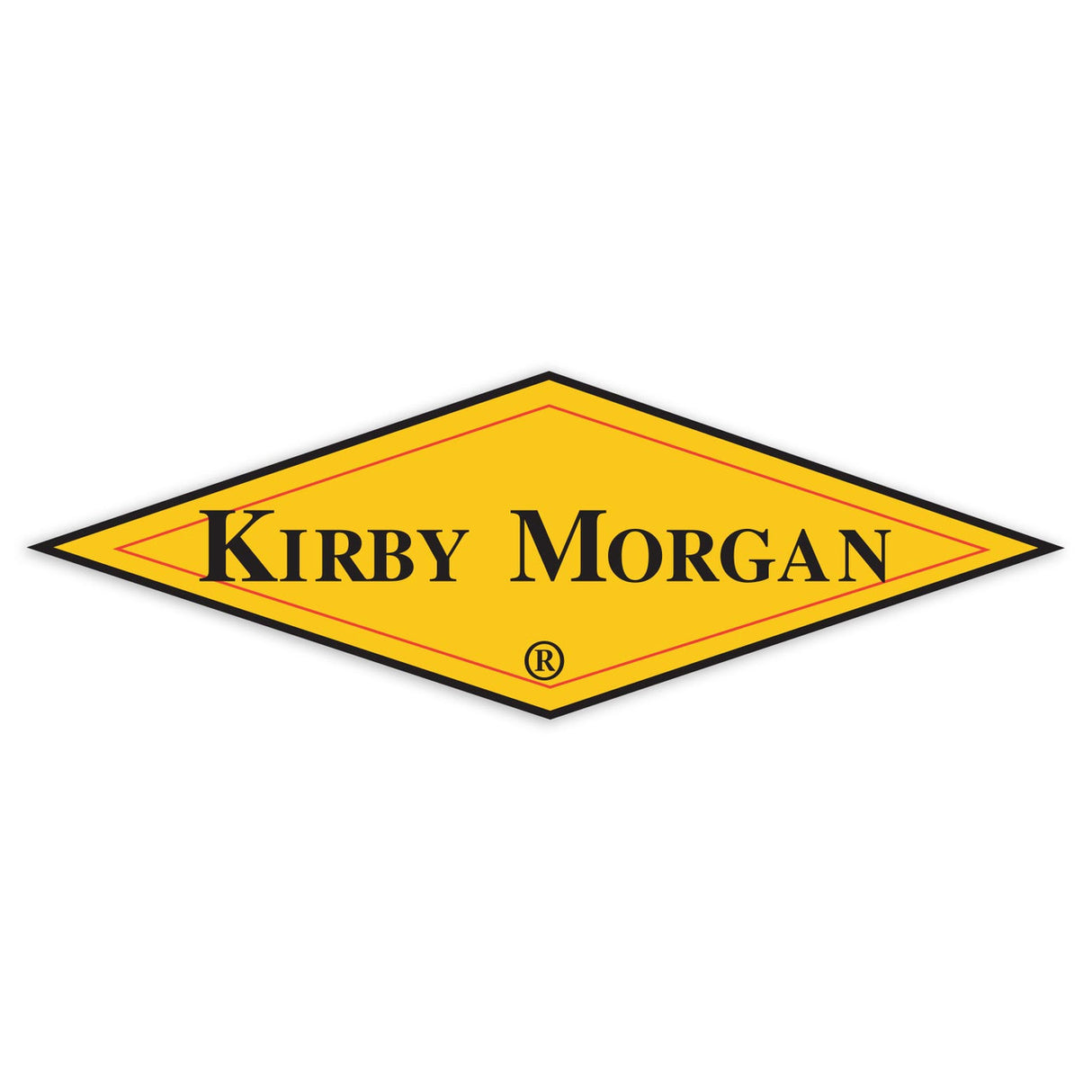 Kirby Morgan Diamond Logo Sticker