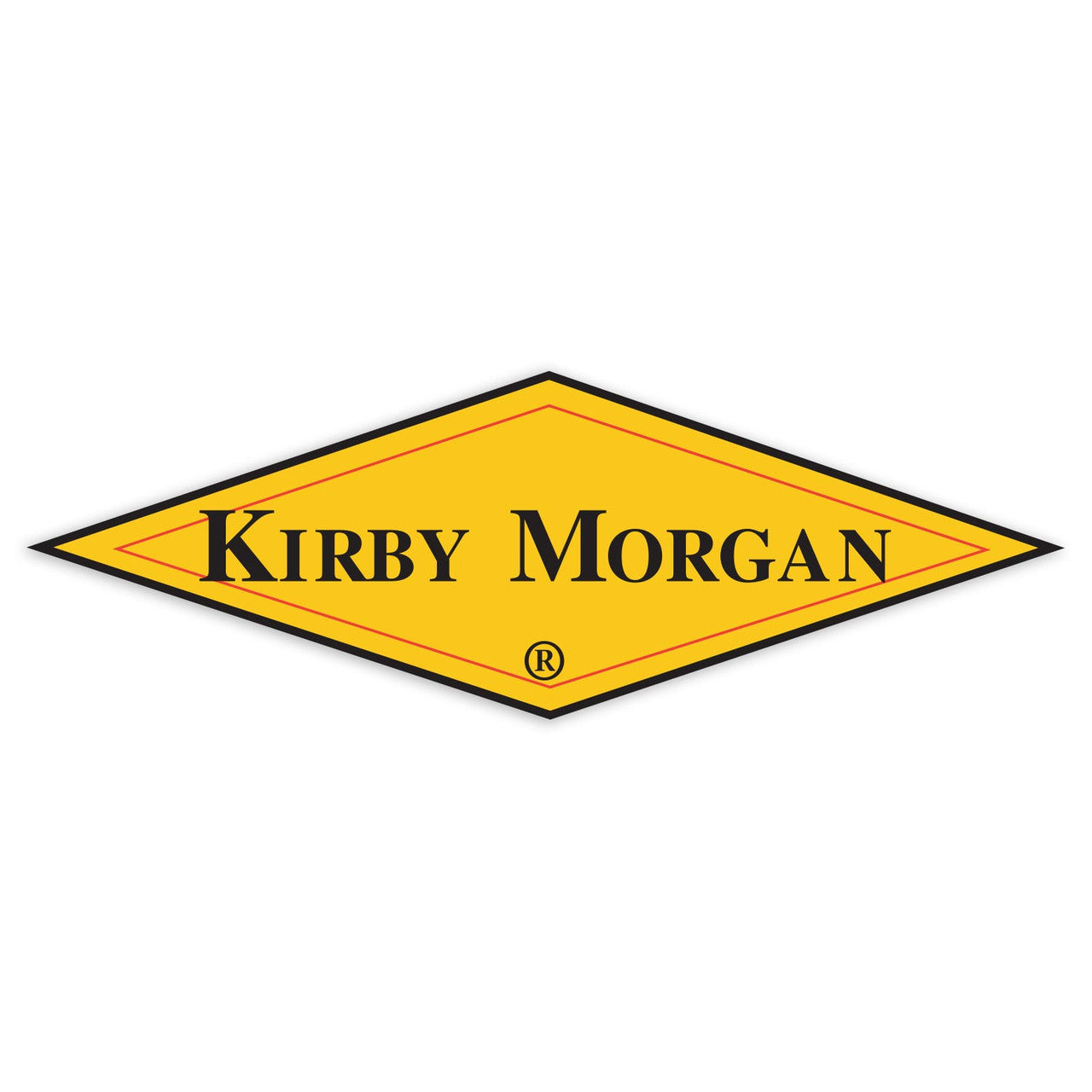 Kirby Morgan KM 37 w/ 455 Regulator Die Cut Sticker