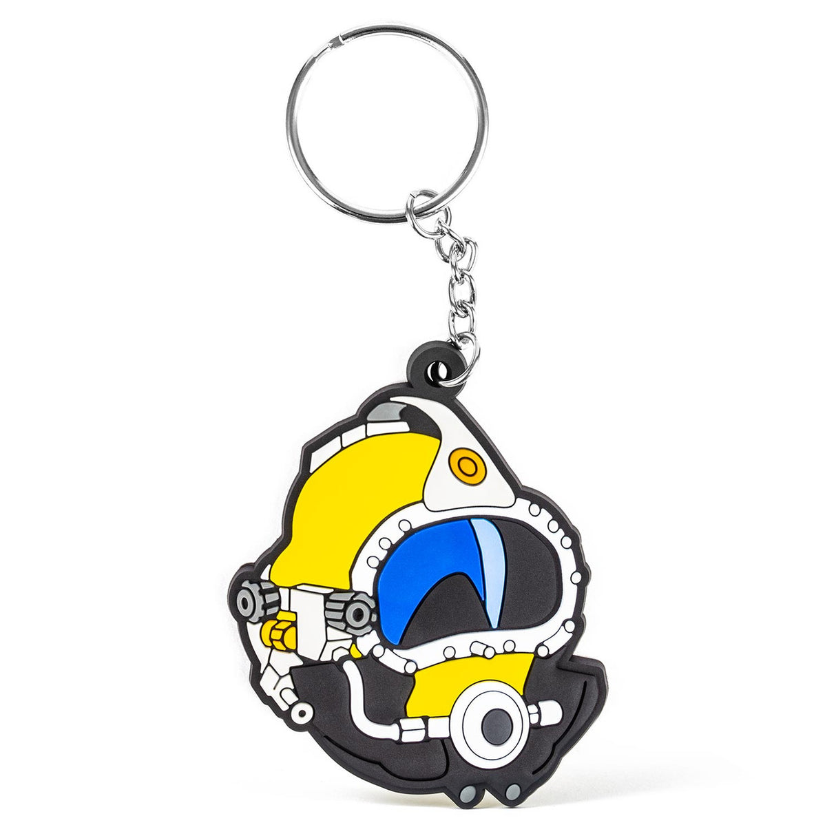 KM 37 Helmet Rubber Keychain